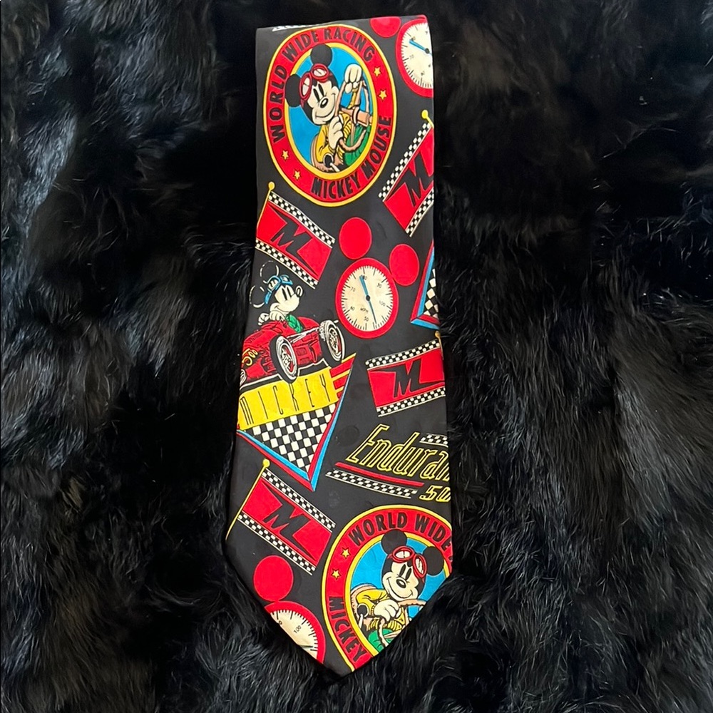 Vintage Disney Mickey/ Cars Tie